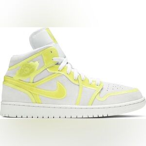 Off white Opti Yellow Jordan 1s